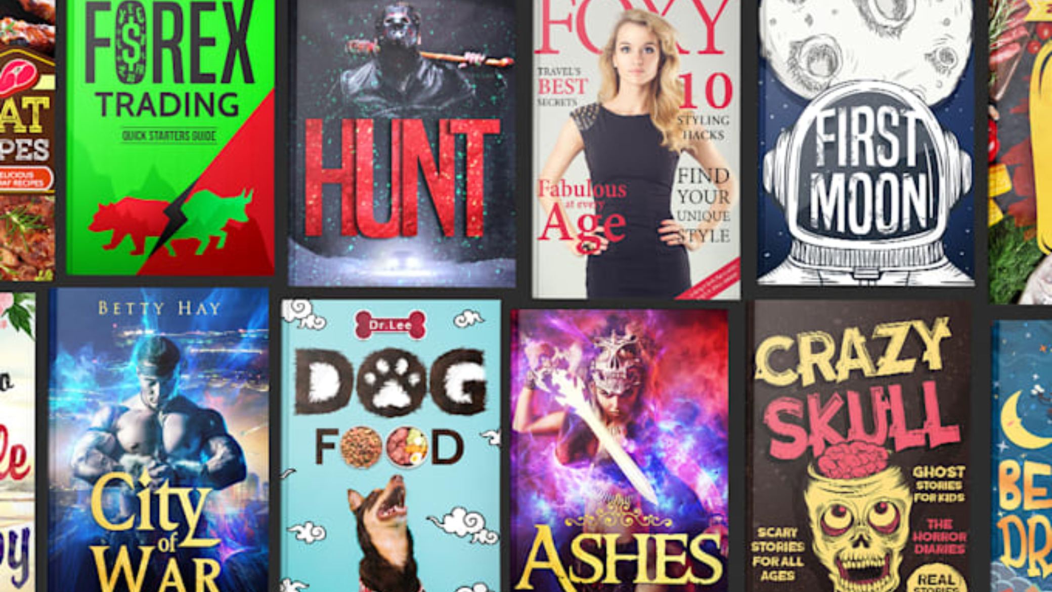 Professional Book Cover Design & eBook Cover Design Service